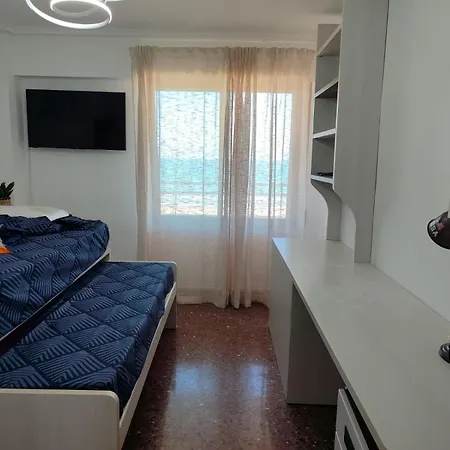 Euromar Playa Cullera Frente Al Mar Con Garaje Apartment Exterior photo