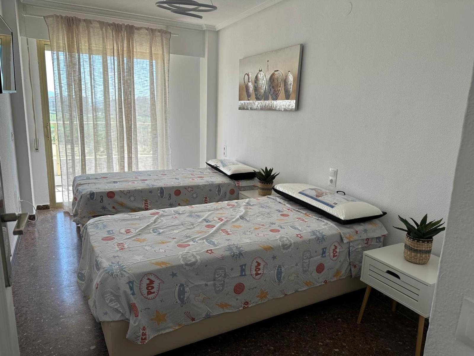 Apartamento Euromar Playa Frente Al Mar Con Garaje Cullera